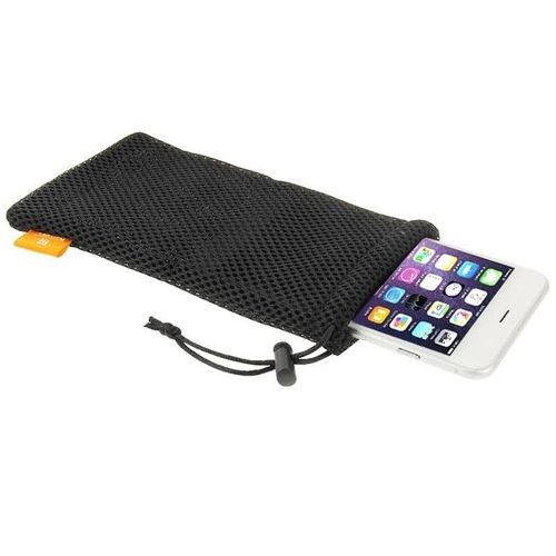tui Housse Mesh En Nylon Avec Fermeture De Boucle Pour Google Pixel 4a 5g Uw (2020) - Noir