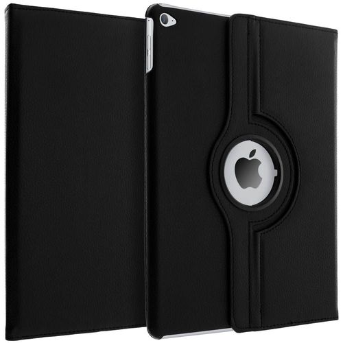 Etui Ipad Air 2/Pro 9.7 Housse Folio Rotative 360 Fonction Stand Antichocs Noir