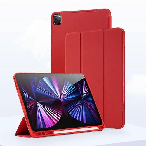 tui Ipad Mini 6 De 8,3 Pouces Pour Ipad Avec Porte-Crayons, Smart Cover Auto Wake/Sleep Avec Support  Trois Volets, Coque Arrire En Tpu Souple, tui Antichoc Lger (R