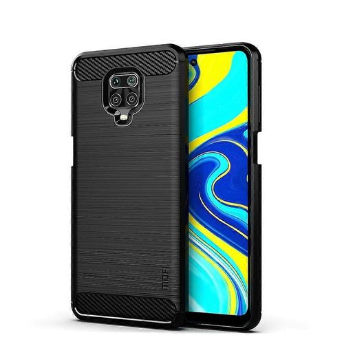 tui Mofi En Fibre De Carbone Textur Bross En Tpu Pour Xiaomi Redmi Note 9s/Note 9 Pro