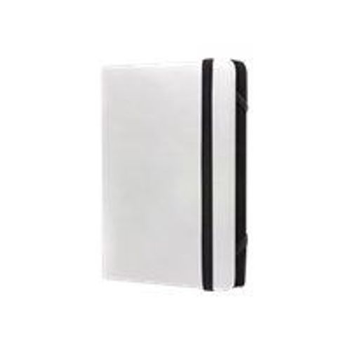 Muvit Universal Bookcase - tui Pour Tablette - Polyurthane - Blanc - Pour Apple Ipad Mini; Google Nexus 7; Samsung Galaxy Note 8.0, Tab 2, Tab 7.0, Tab 7.7