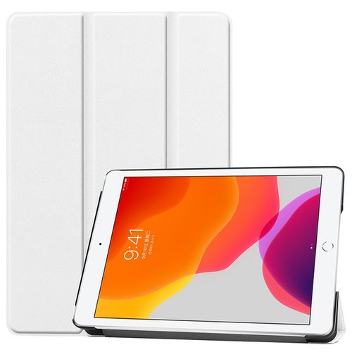 Etui Nouvel Apple Ipad 9 10,2 2021 Wifi - 4g/Lte Smartcover Pliable Blanc Avec Stand - Housse Coque De Protection New Ipad 9me Generation 10.2 Pouces - Accessoires Tablette Pochette Xeptio : Exceptional Smart Case !