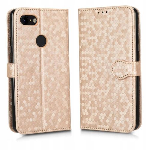 tui Portefeuille En Cuir Pour Google Pixel 3a Xl Avec Fermoir  Motif Gomtrique