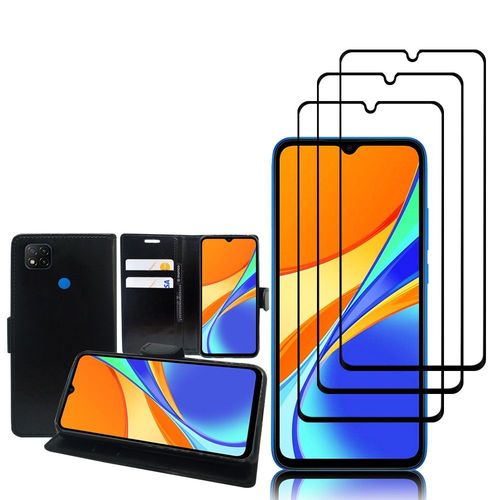Etui Portefeuille Pour Xiaomi Redmi 9c/ 9c Nfc/ Redmi 9 (India) 6.53