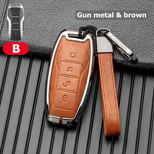 tui Pour Cl Pour Byd Song Plus Atto 3 Han Tang King Qin Seal U Sealion 6 07 Ev Dolphin,Support De Tlcommande,Accessoires - Type B - Gun Metal Brown