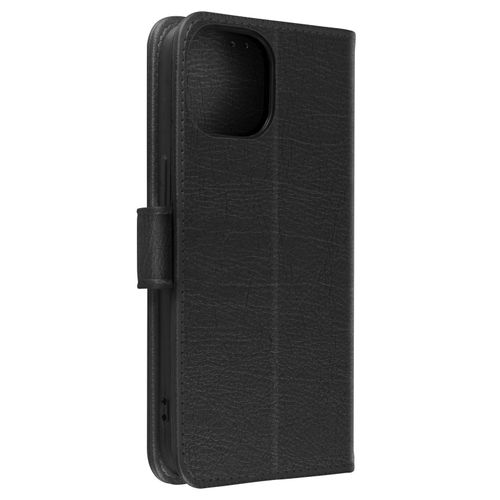 tui Pour Iphone 15 Plus Clapet Portefeuille Fonction Support Vido Noir
