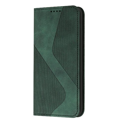 tui Pour Iphone 15 Pro Max Portefeuille Portefeuille, Magntique Folio Flip Cuir Pu Titulaire De Fentes Pour Cartes - Vert