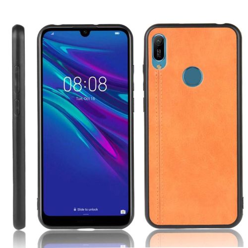 tui Pour Lger Huawei Y6 Pro 2019 Lger Conception Contracte Slim Antichoc Classique - Jaune