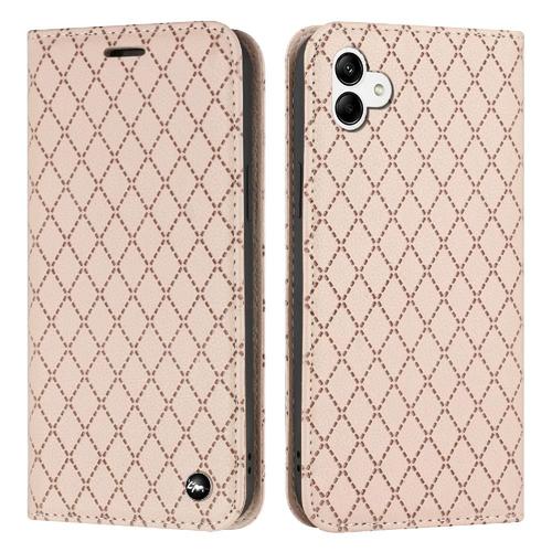 tui Pour Samsung Galaxy A04e Affaires Flip Portefeuille Titulaire De Fentes Pour Cartes Coquille Magntique - Couleur Rose