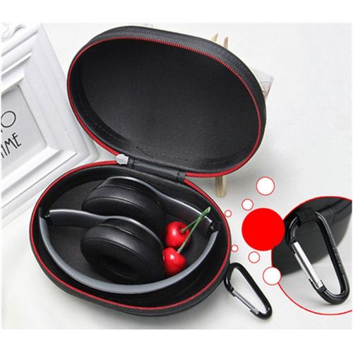 Etui Rigide Lisse Noir De Transport Pour Casque Audio Beats By Dr. Dre (Modle Solo 2 Et V2, Pro, Executive, Mixr, Studio, Studio 2.0, Solo2, Sans Fil & Studio Wireless, Color Mixer & Solo)