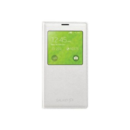 Samsung S View Ef-Cg900 - tui  Rabat Pour Tlphone Portable - Blanc - Pour Galaxy S5, S5 Neo