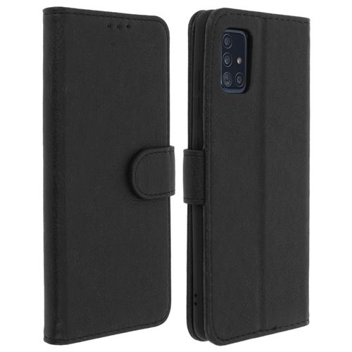 tui Samsung Galaxy A51 Housse Intgrale Porte-Cartes Fonction Support Noir