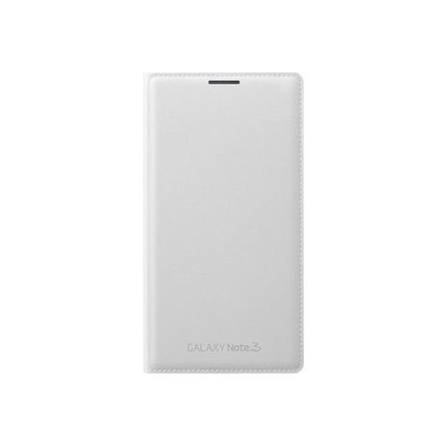 Samsung Flip Wallet Ef-Wn900b - tui  Rabat Pour Tlphone Portable - Blanc Classique - Pour Galaxy Note 3