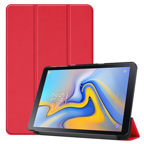 Etui Samsung Galaxy Tab S5e 10.5 2019 Wifi - 4g/Lte Smartcover Pliable Rouge Avec Stand - Housse Coque De Protection Galaxy Tab S5e 10.5 T720 / T725 - Accessoires Tablette Pochette Smart Case !