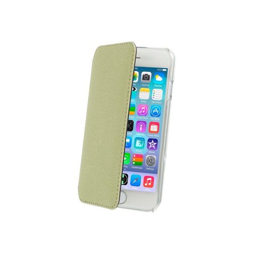 Muvit Made In Paris Crystal Folio - tui  Rabat Pour Tlphone Portable - Polycarbonate, Polyurthane De Haute Qualit - Vert