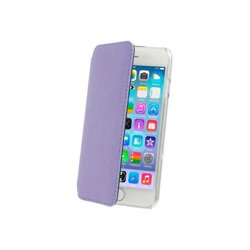 Muvit Made In Paris Crystal Folio - tui  Rabat Pour Tlphone Portable - Polycarbonate, Polyurthane De Haute Qualit - Violet