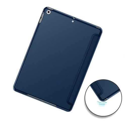 Etui Smart Cover Ipad 10.2 Pouces (2019/2020/2021) Bleu  Rabat Avec Support