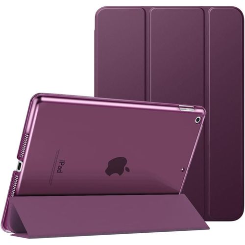 tui Smart Cover Pour New Ipad 9me Gnration 2021, tui  Rabat Avec Support Et Semi-Transparent Protecteur Pour Ipad 8e Gnration 10.2