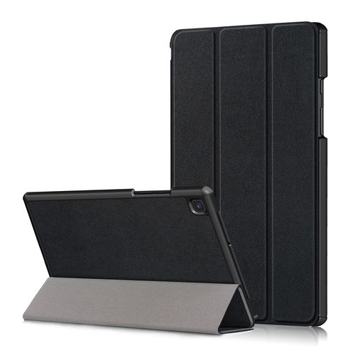 Etui Smartcover Noir Pour Samsung Galaxy Tab A7 Lite 8.7 Pouces 2021 (Sm-T220/T225) - Housse Noire Coque De Protection Tablette Pour New Galaxy Tab A7 Lite 8.7 Pouces 2021 T220/T225 - Accessoires Pochette Xeptio