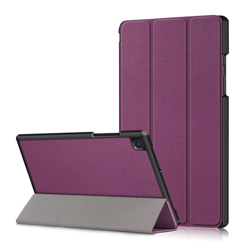 Etui Stand Violet Pour Samsung Galaxy Tab A7 Lite 8.7 Pouces 2021 (Sm-T220/T225) - Housse Violette Coque De Protection Tablette Pour New Galaxy Tab A7 Lite 8.7 Pouces 2021 T220/T225 - Accessoires Pochette Xeptio