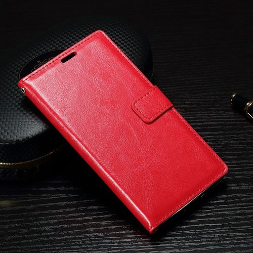 Etui Type Portefeuille Rouge Xperia X-Performance Avec Rabat Latral Articul