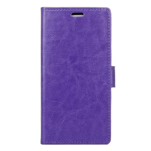 Etui Type Portefeuille Violet Xperia X-Compact Avec Rabat Latral Articul Fon
