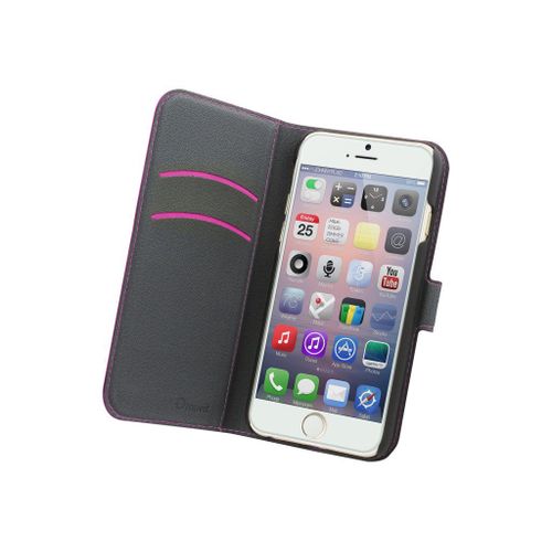 Muvit Wallet Folio - tui  Rabat Pour Tlphone Portable - Rose