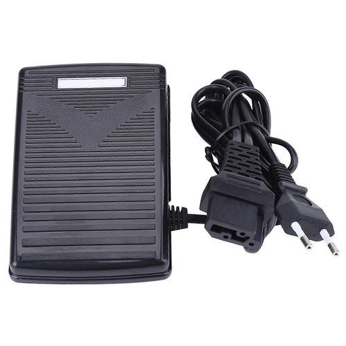 Eu Plug 220v Pdale De Commande Au Pied De Machine  Coudre Domestique Avec Cordon D'alimentation
