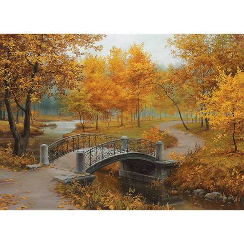 Eurographics Automne Dans Un Vieux Parc Par Eugene Lushpin Puzzle (1000 Pices)