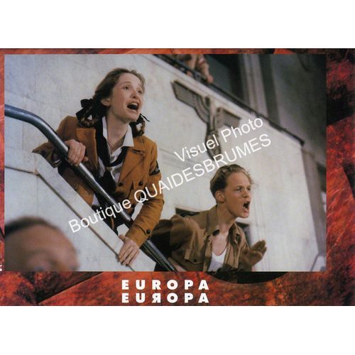 Europa Europa : Jeu De 12 Photos D'exploitation Cinmatographique - Format 24x32 Cm - De Agnieszka Holland Avec Marco & Ren Hofschneider, Andr Wilms, Julie Delpy, Ashley Wanninger - 1990