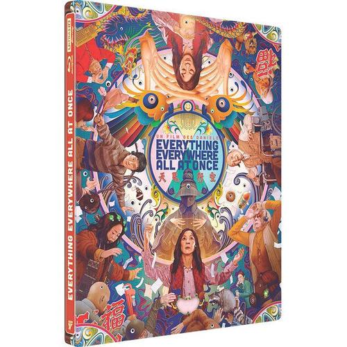 Everything Everywhere All At Once - dition Collector Limite - 4k Ultra Hd + Blu-Ray - Botier Steelbook de Daniels