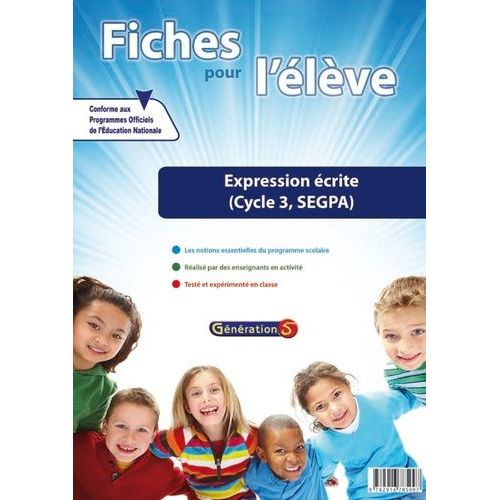 Expression crite Ce2-Cm1-Cm2-Segpa - Fiches Pour L'lve    Format Etui 