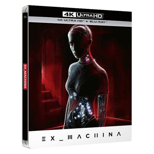 Ex Machina - 4k Ultra Hd + Blu-Ray - dition Botier Steelbook de Alex Garland