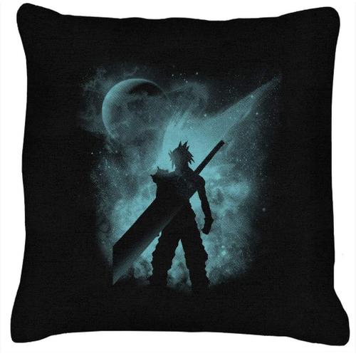 Ex Soldier Silhouette Cloud Strife Final Fantasy Vii Coussin 18