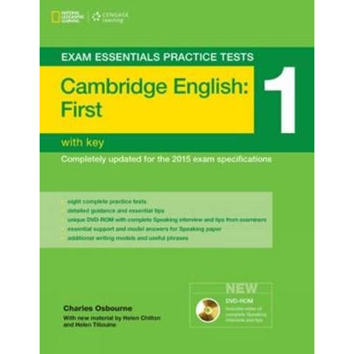 Exam Essentials: Cambridge First Practice Tests 1 W/O Key + Dvd-Rom    Format Broch 