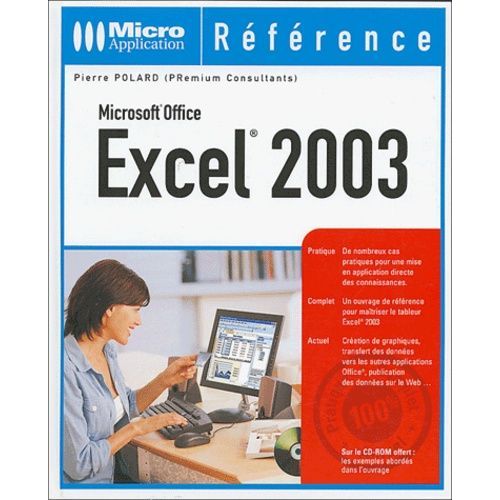 Excel 2003 - (1 Cd-Rom)   de Polard Pierre  Format Reli 