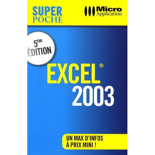 Excel 2003   de Fagault Eric  Format Broch 