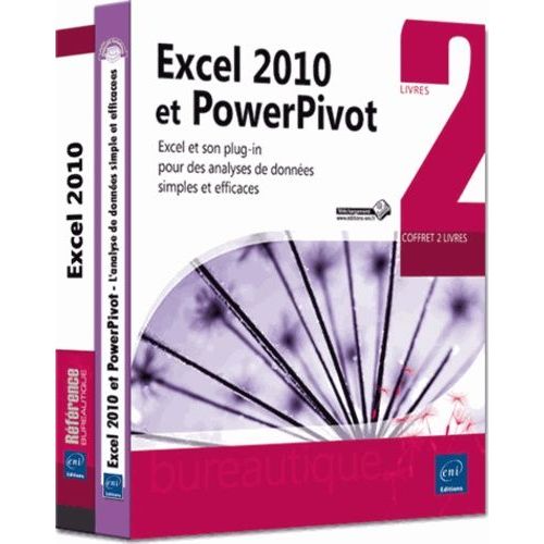 Excel 2010 Et Powerpivot - Excel Et Son Plug-In Pour Des Analyses De Donnes Simples Et Efficaces (2 Volumes)   de Gouigoux Jean-Philippe  Format Coffret 