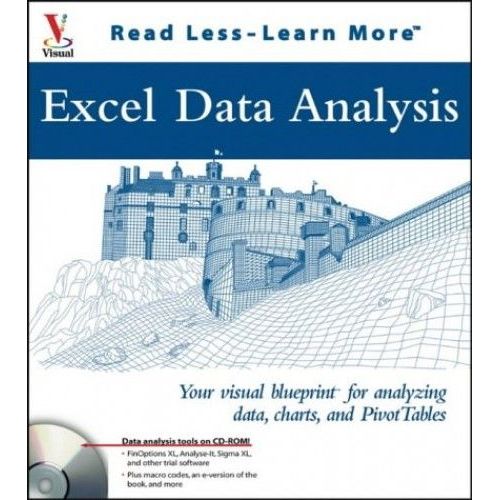 Excel Data Analysis: Your Visual Blueprint For Creating And Analyzing Data, Charts And Pivottables   de simon jinjer  Format Poche 