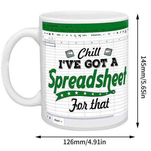 Excel Shortsulclassic-Tasse  Caf Ronde Avec Poigne D'image, Tasse De Conception De Photo, Verres  Th College Simples, Cadeau De Nol