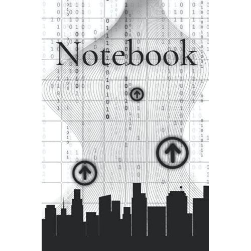 Exclusive Design Notebook: Abstract Modern Graphic Binary Code   de Company, 