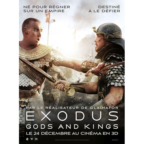 Exodus : Gods And Kings / Affiche Cinma Originale 120x160 Cm Plie. Ridley Scott - Anne 2014