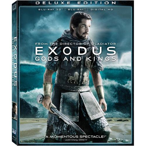 Exodus: Gods And Kings (Blu-Ray 3d/ Dvd & Blu-Ray Combo W/ Digital Copy)