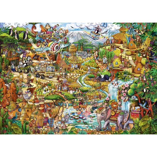 Exotic Safari - Puzzle 2000 Pices