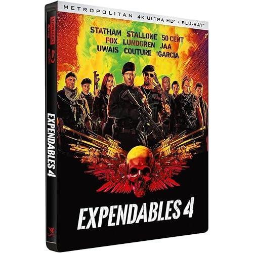 Expendables 4 - 4k Ultra Hd + Blu-Ray - dition Steelbook Limite de Scott Waugh