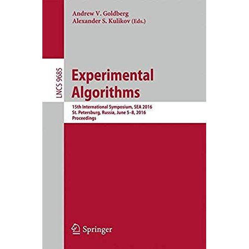 Experimental Algorithms    Format Broch 