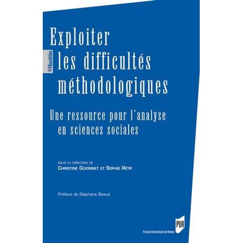 Exploiter Les Difficults Mthodologiques  