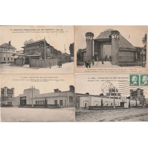 Exposition Des Arts Dcoratifs 1925 En 12 Cartes Postales