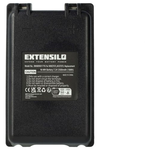 Extensilo Batterie Compatible Avec Autec Fua10, Utx97 Transmitter, Cb71.F Oprateur Tlcommande Industrielle (2500mah, 7,2v, Nimh)