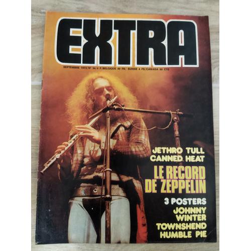 Extra 34 1973 Jethro Tull Canned Heat Eric Burdon Led Zeppelin Phil Spector